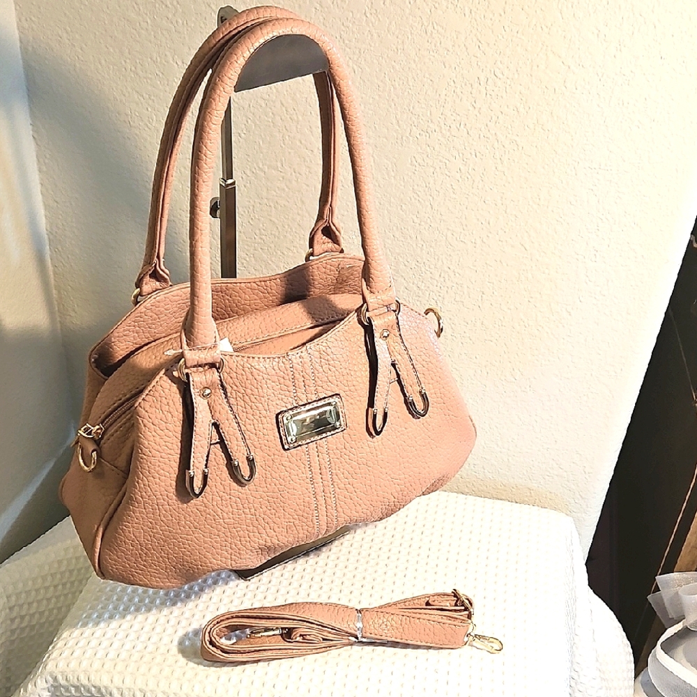 Mauve Shoulder Handbag
